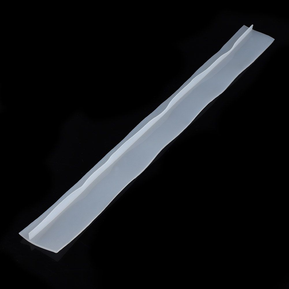 1pc Silicone Gap Strip Oil Resistant Stove Kitchen Counter Cap Filler Sealing Cover Translucent