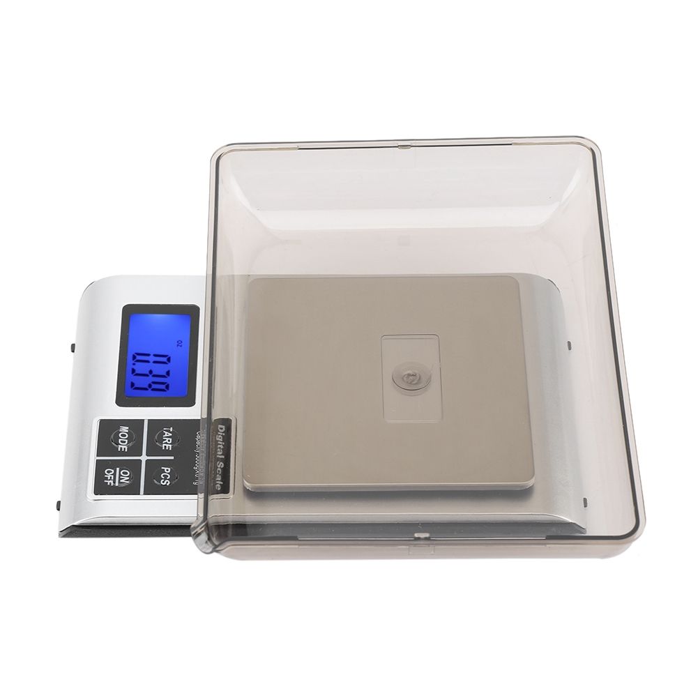 3kg/1g Precise Digital Electronic Kitchen Scale Stainless Steel Food Baking Weighing Balance