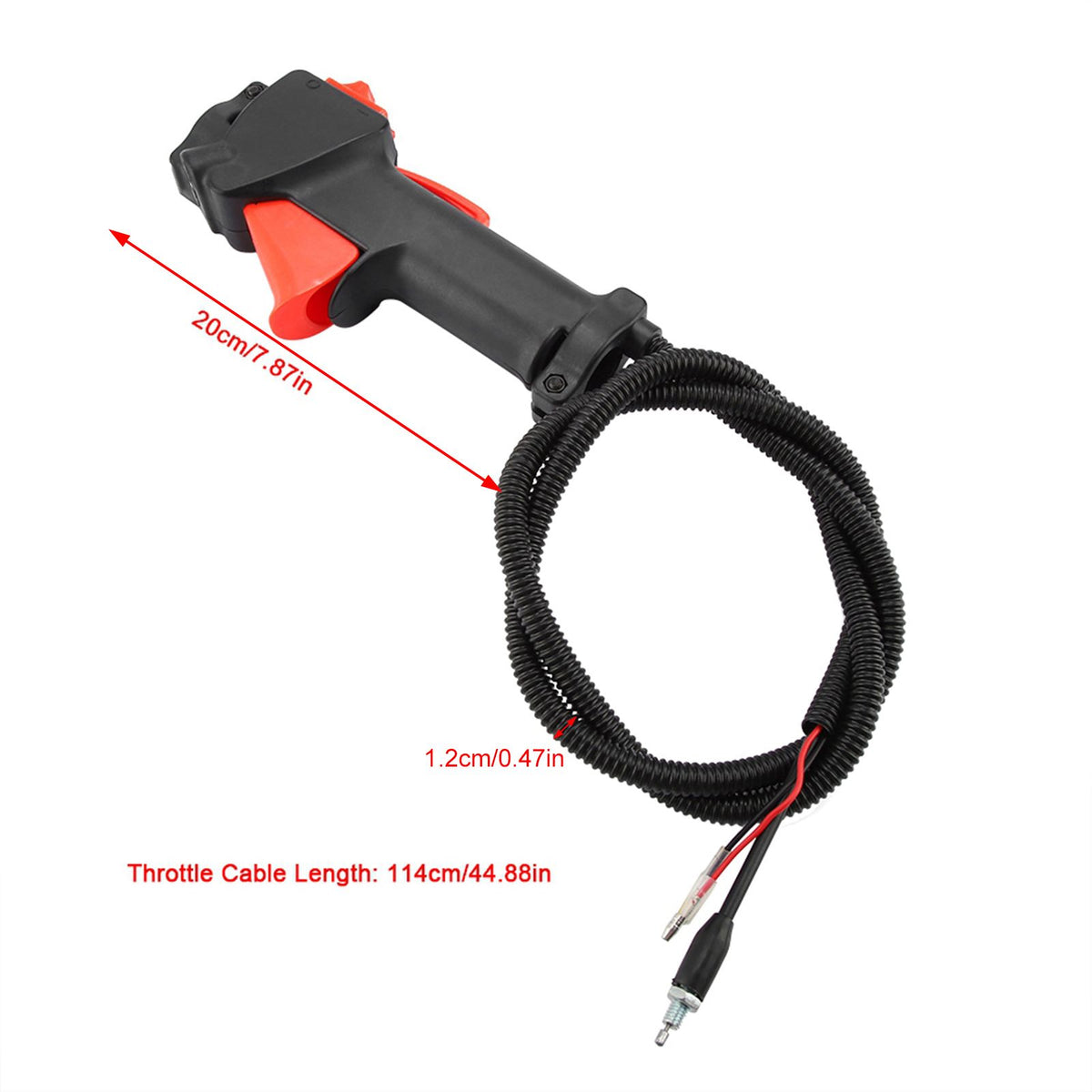 26mm Strimmer Trimmer Handle Switch Throttle Trigger Cable Brush Cutter Accessories Tools