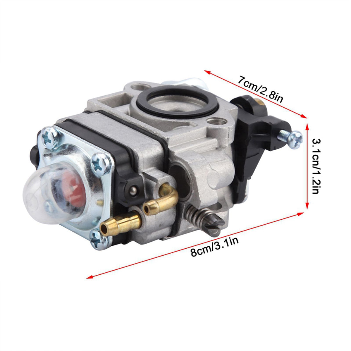 Carburetor Carb for 33CC 36CC Engine Pole Chainsaw Hedge Trimmer Replacement
