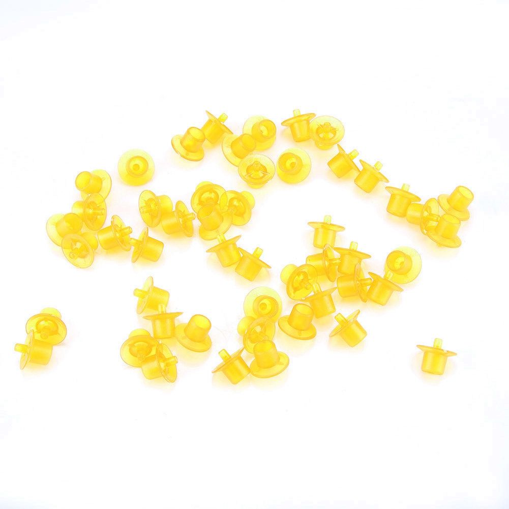 50pcs Beekeeping Queen Rearing Cell Cups Bee Keeper Equipment Tool Apiculture Supply Yellow