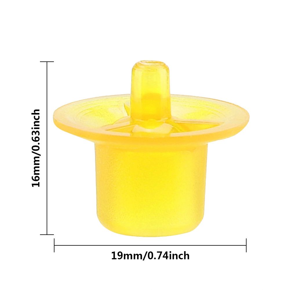 50pcs Beekeeping Queen Rearing Cell Cups Bee Keeper Equipment Tool Apiculture Supply Yellow