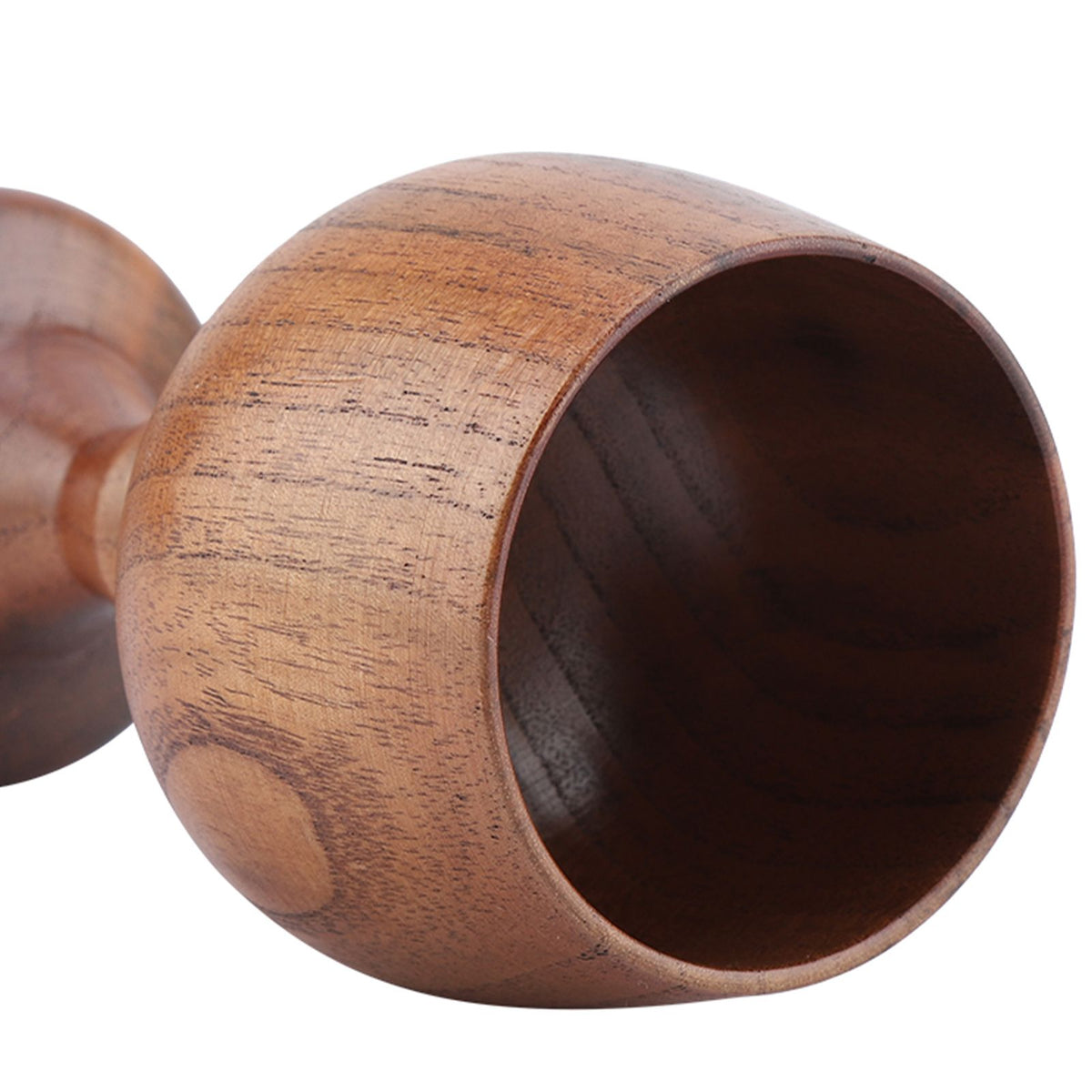 Healthy Wooden Cup Elegant Coffee Wine Grape Drinking Cups Multi functional Wood Mug