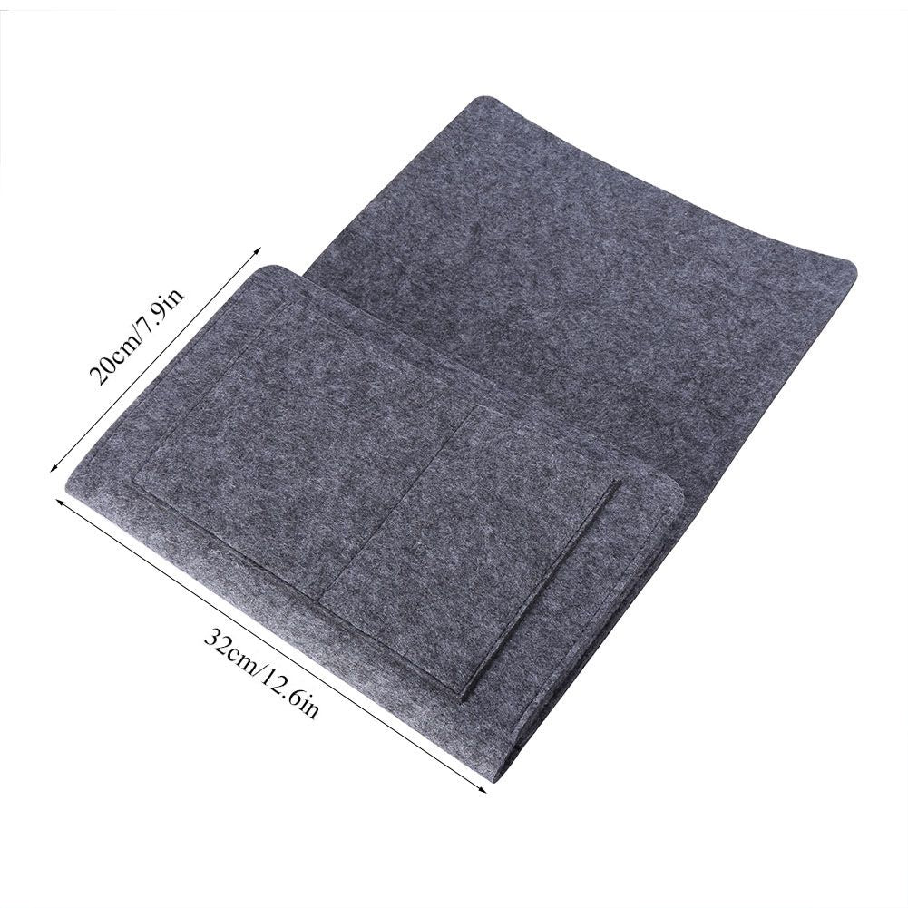 Sofa Arm Rest TV Remote Control Organizer Beside Hanging Storage Bag Pouch for Bedroom