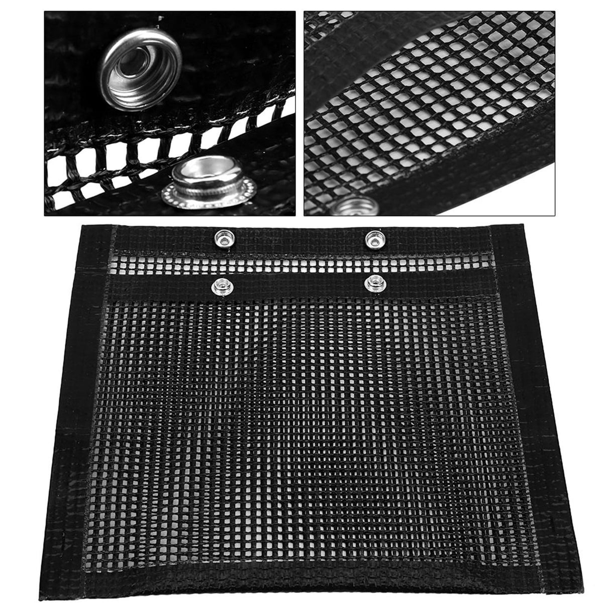 NOn Stick BBQ Bake Bag Heat resistant Mesh Grilling Bag Outdoor Panic Tool (L)