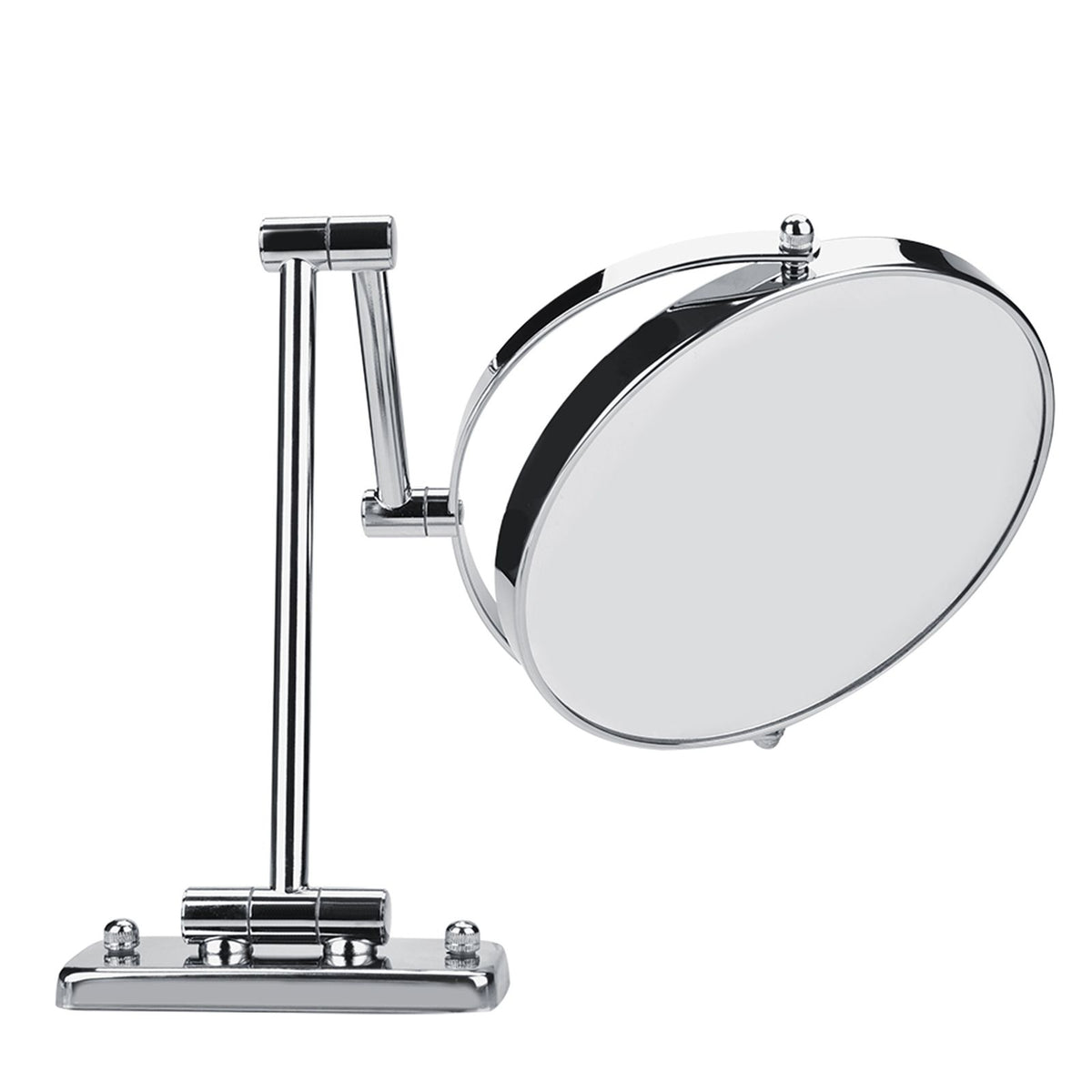 8" Wall Mount Makeup Mirror Double Sided Swivel Mirror 3X Magnifying
