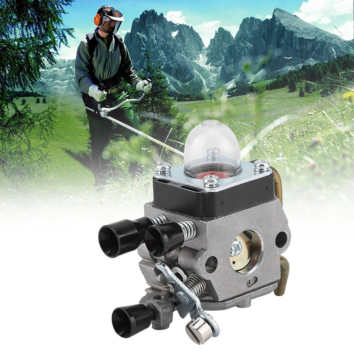 Carburetor Kit for STIHL FS55 FS55R FS55RC FS38 KM55 HL45 KM55R