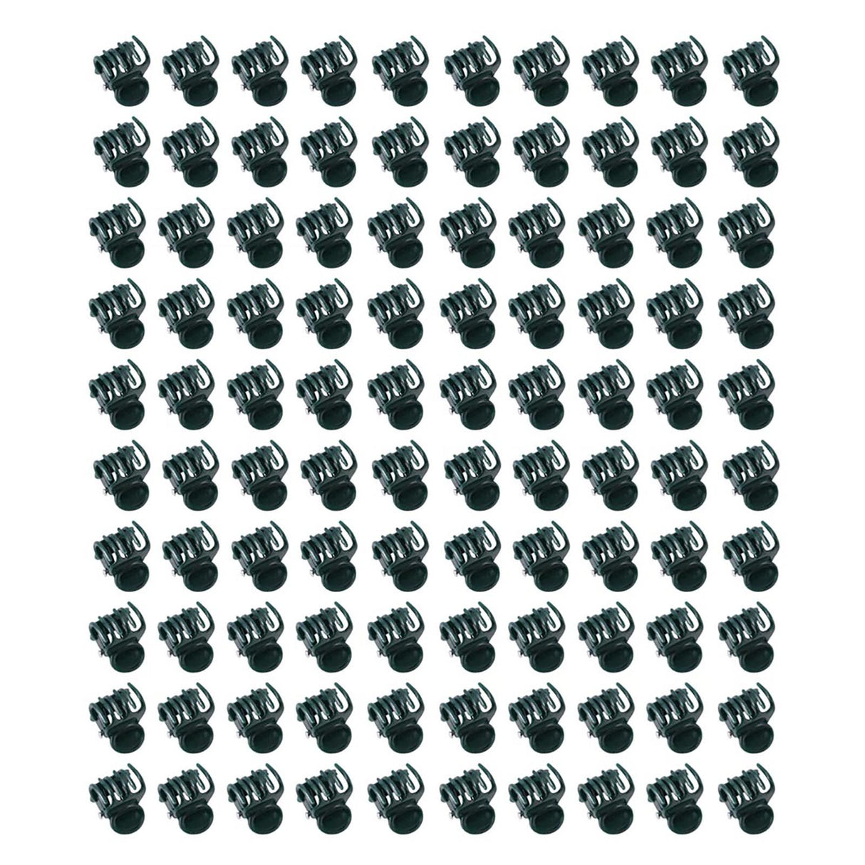 100Pcs Plastic Mini Stalks Flower Garden Tools Stem Clips Grow Upright Orchid