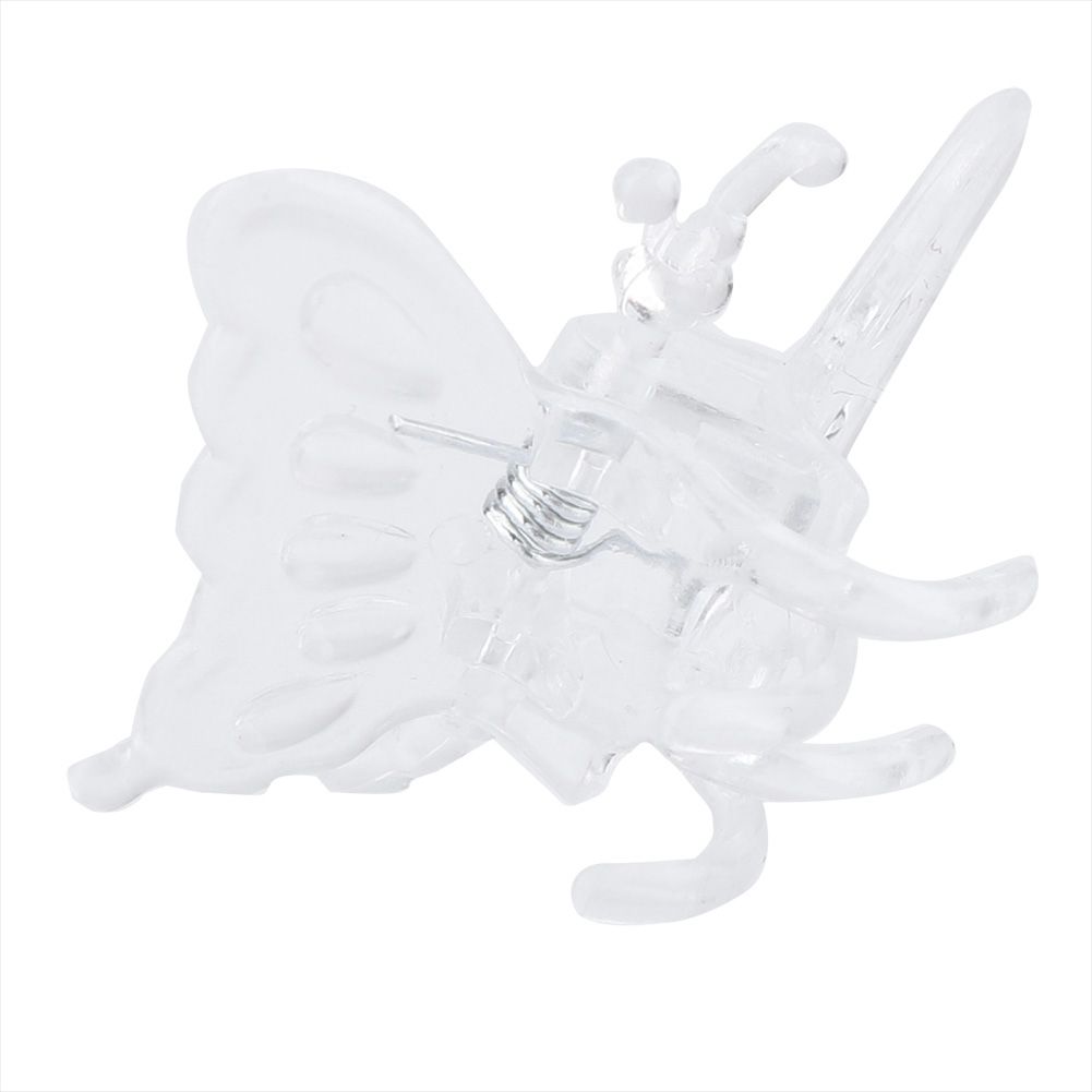 100Pcs Garden Tools Stem Clips Grow Upright Orchid Plastic Mini Stalks Flower
