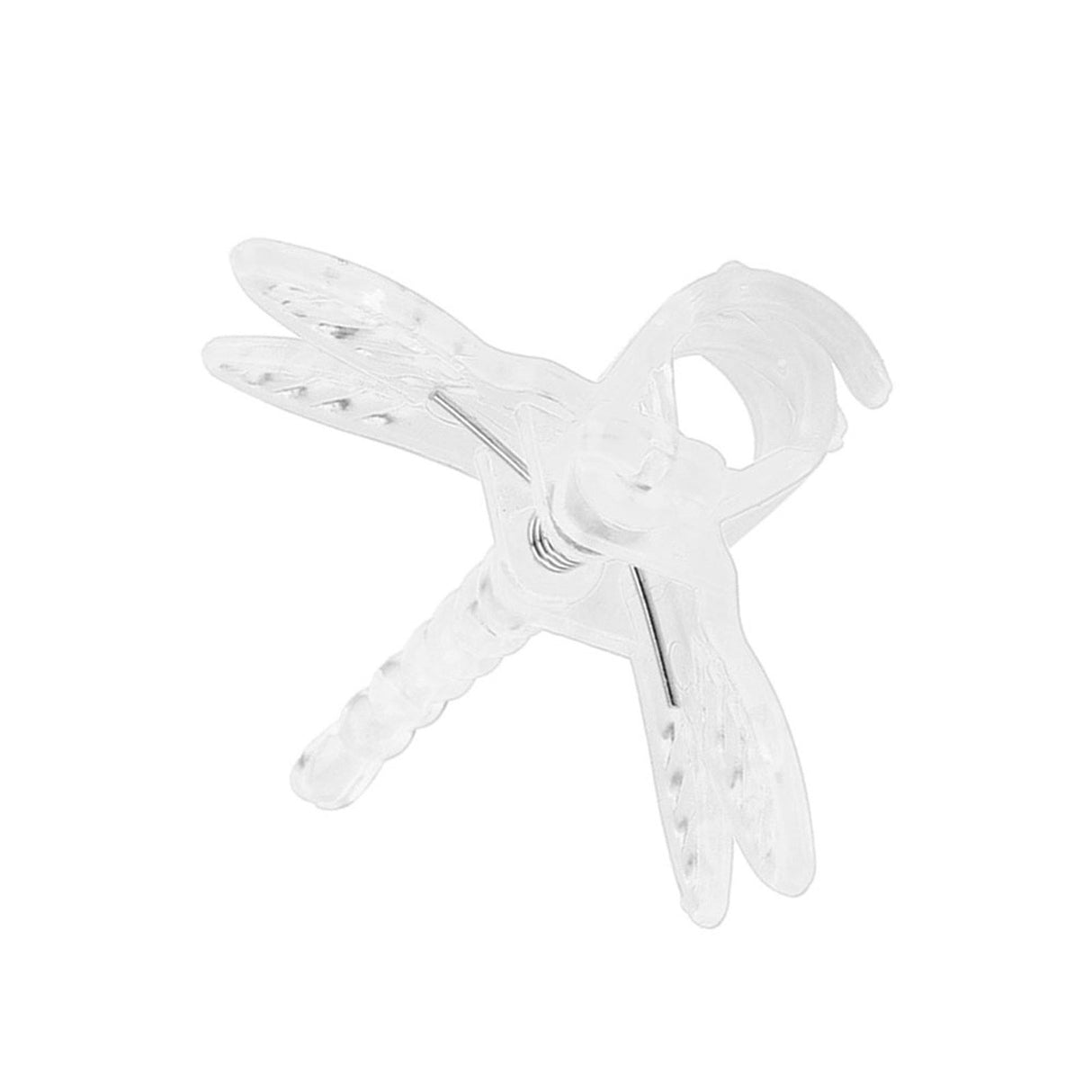 100Pcs Garden Tools Stem Clips Grow Upright Orchid Plastic Mini Stalks Flower Transparent