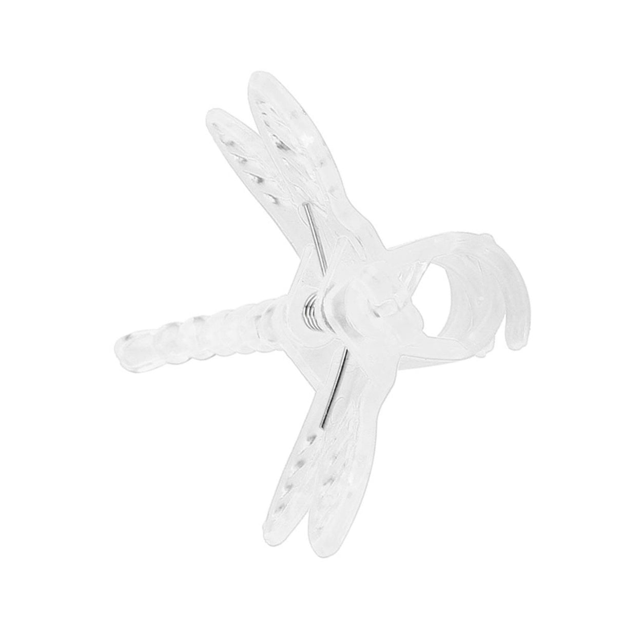100Pcs Garden Tools Stem Clips Grow Upright Orchid Plastic Mini Stalks Flower Transparent