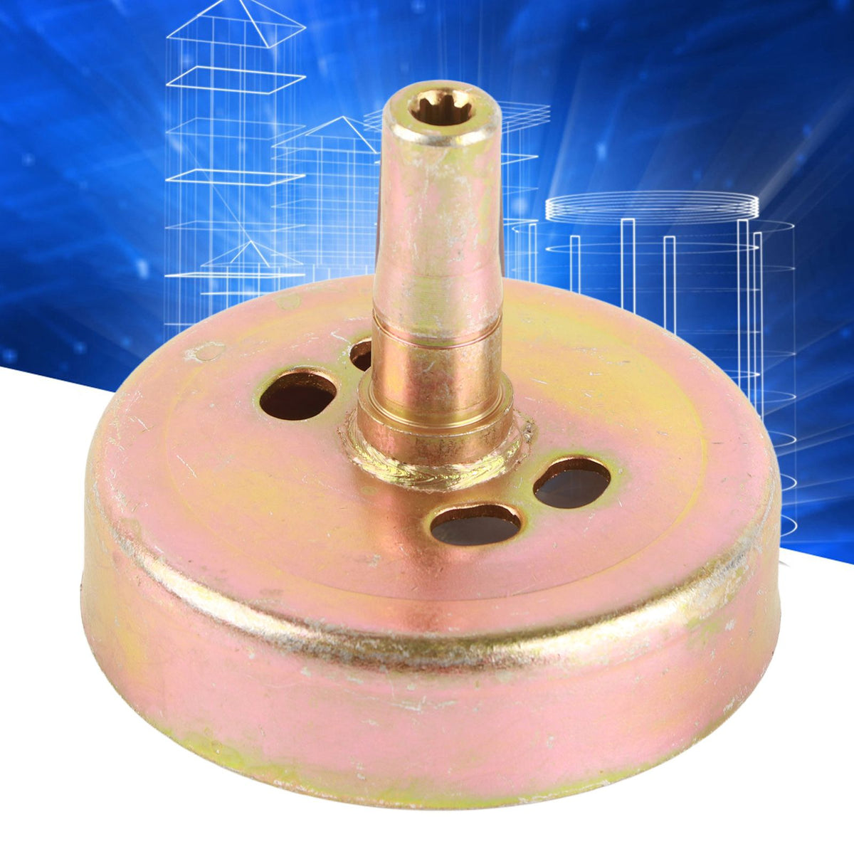 Metal Clutch Drum for GX31/GX35 Engine String Trimmer Leaf Blower/Fan