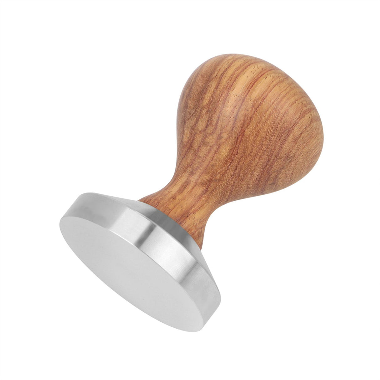 Practical Rosewood Handle Coffee Tamper Espresso Powder Flat Press Hammer (51mm)