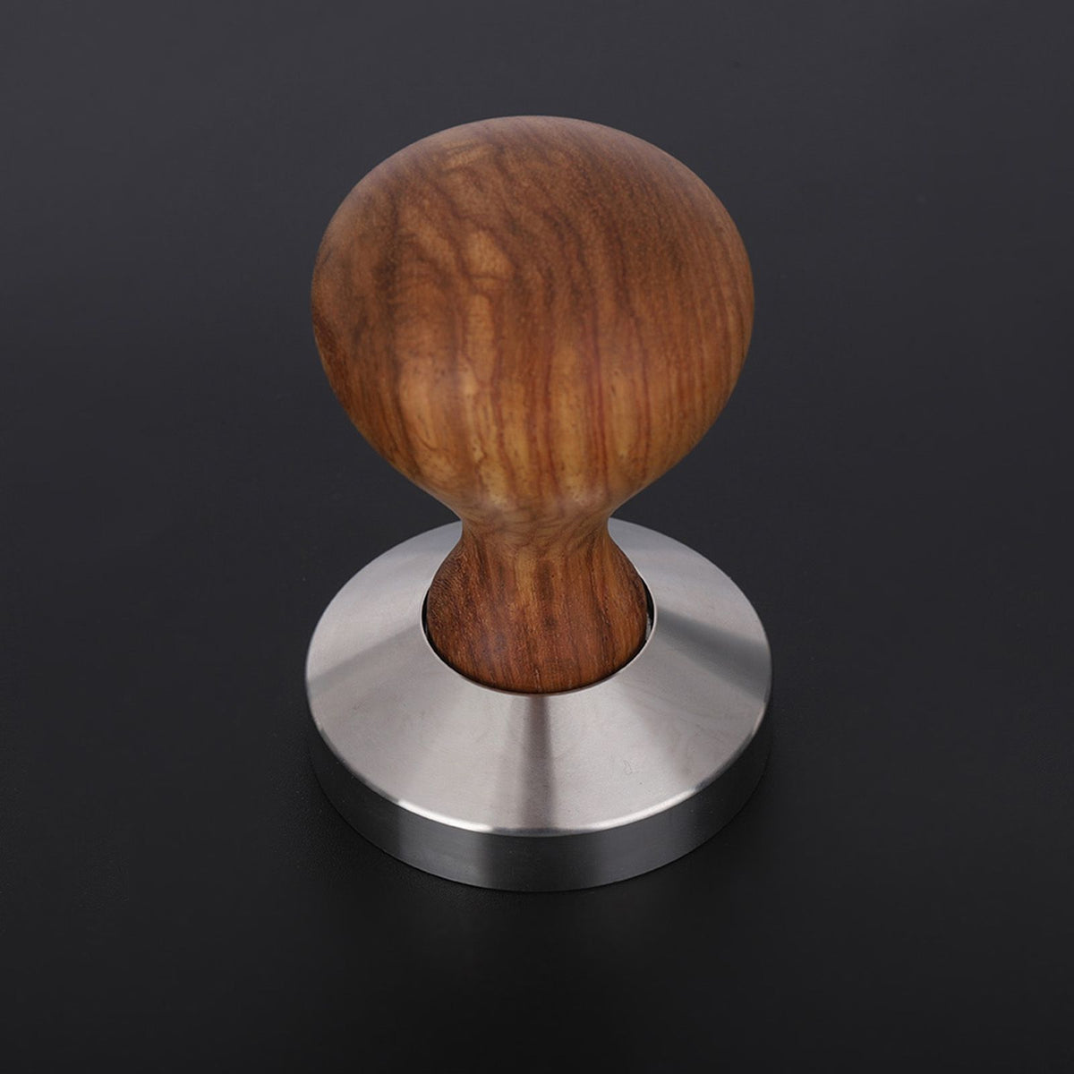 Practical Rosewood Handle Coffee Tamper Espresso Powder Flat Press Hammer (51mm)