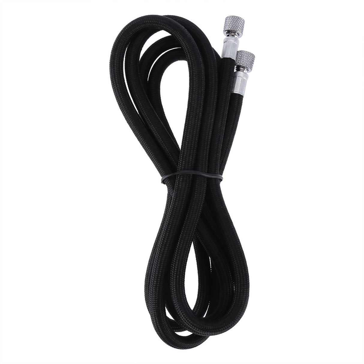 1.8M EVA Braided Airbrush Hose Air Tube 1/8"-1/4" Adaptor Fitting Ends Coupling
