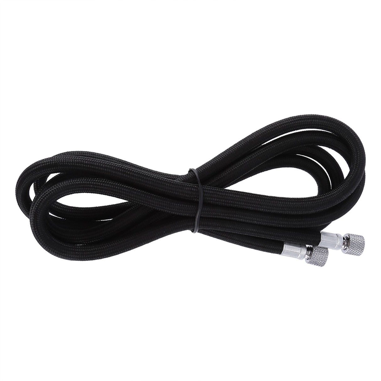 1.8M EVA Braided Airbrush Hose Air Tube 1/8"-1/4" Adaptor Fitting Ends Coupling