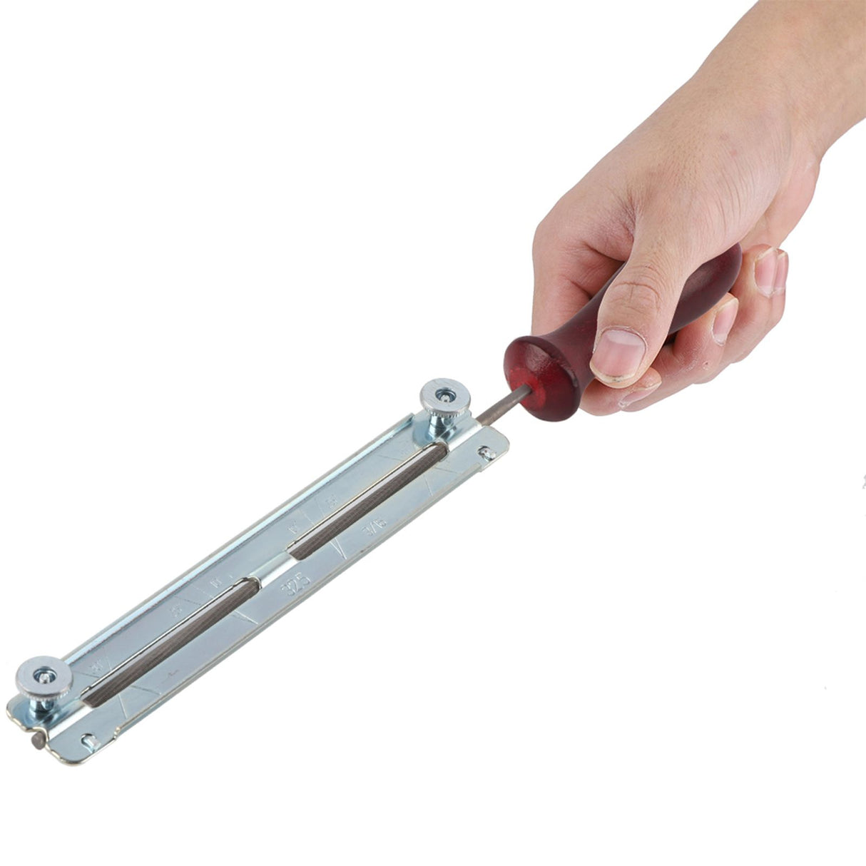 Chainsaw Sharpening Filing Chain Saw File Kit with hardwood handle(4.8mm)