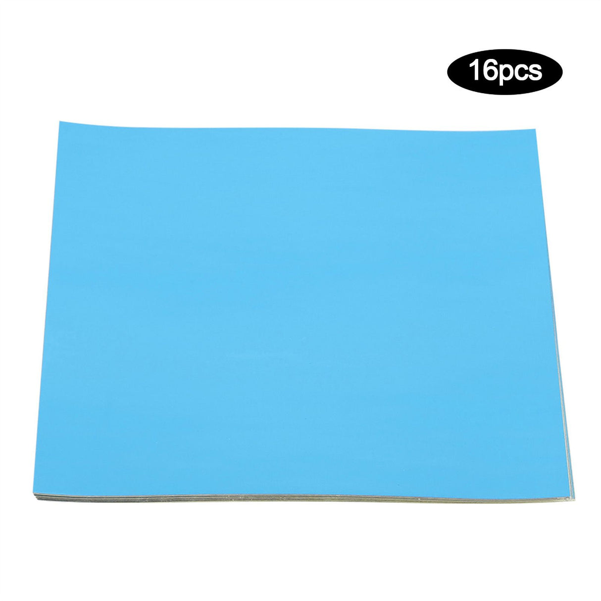 16Pcs Self Adhesive Square Shape PVC Mirrors Wall Stickers for Home Window Tiles