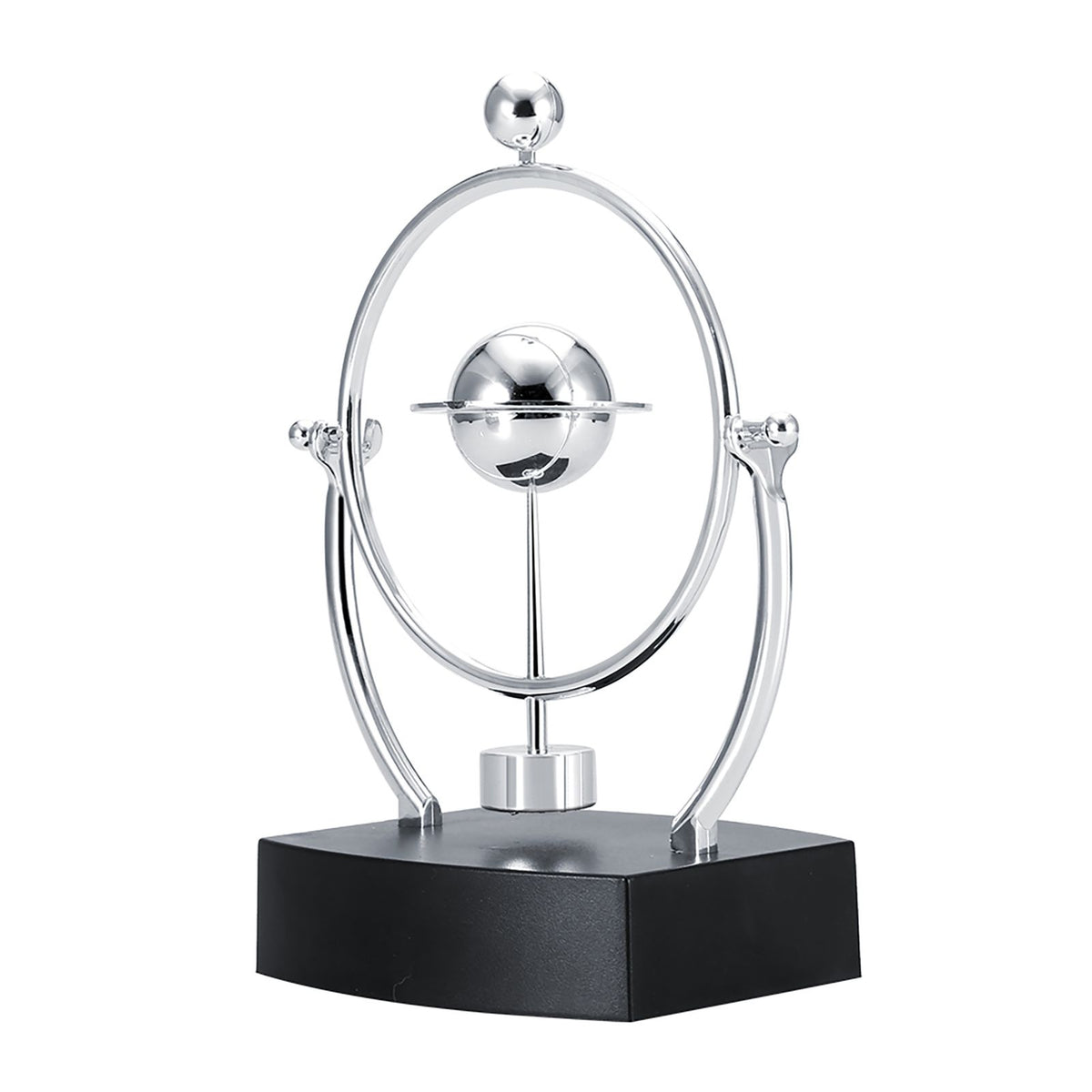 Creative Revolving Gadget Perpetual Motion Desk Office Decor Physics Science Art Toy