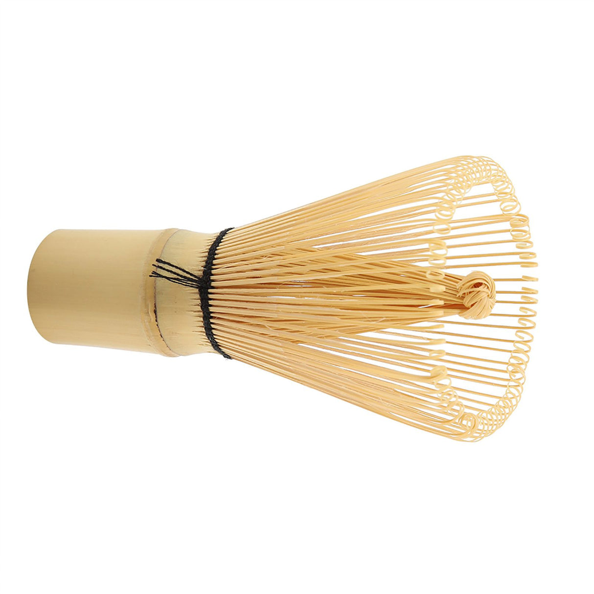 Natural Bamboo Tea Whisk Chasen Preparing Matcha Powder Brush Tool(80 Prongs)