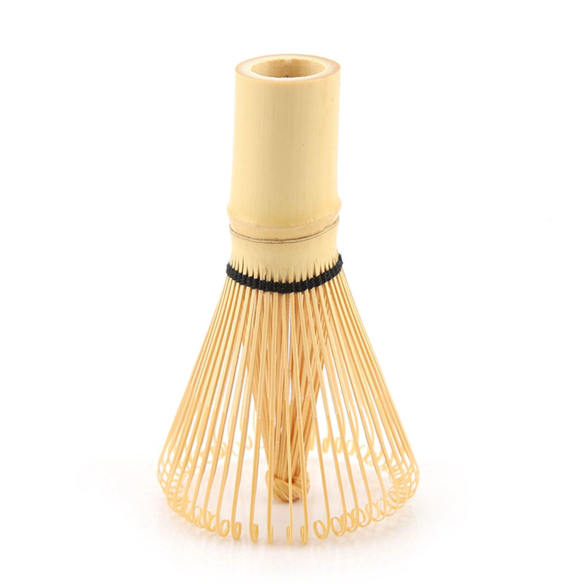 Natural Bamboo Tea Whisk Chasen Preparing Matcha Powder Brush Tool(54 Prongs)
