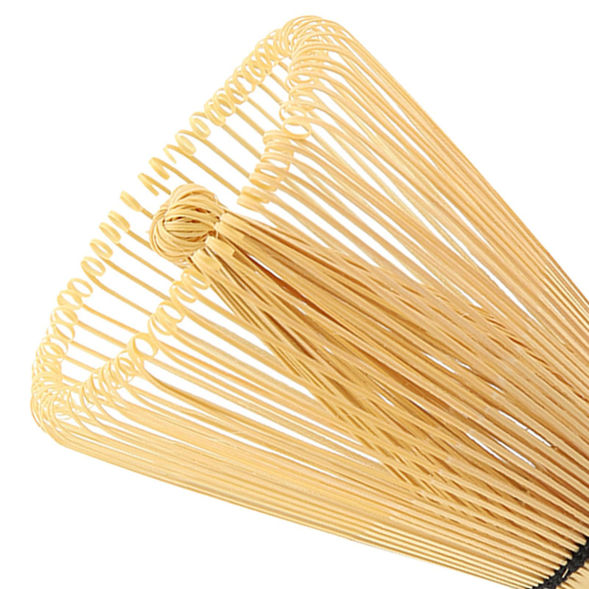 Natural Bamboo Tea Whisk Chasen Preparing Matcha Powder Brush Tool(100 Prongs)