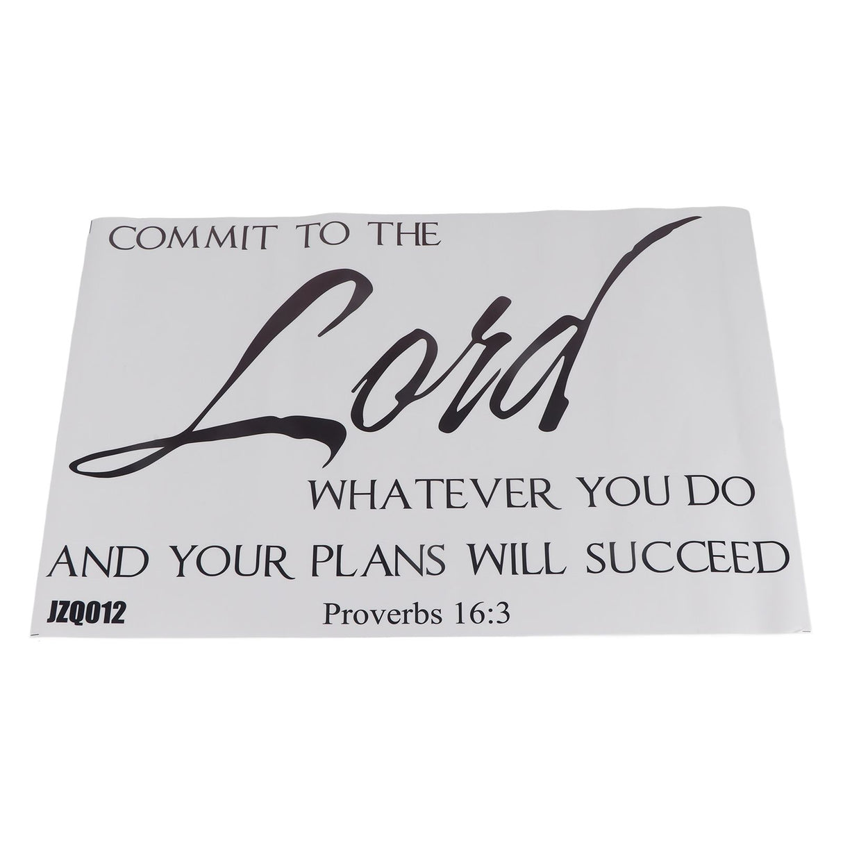 Adhesive Quote Motto Wall Sticker Bedroom Living Room Wall Decal Home Decoration