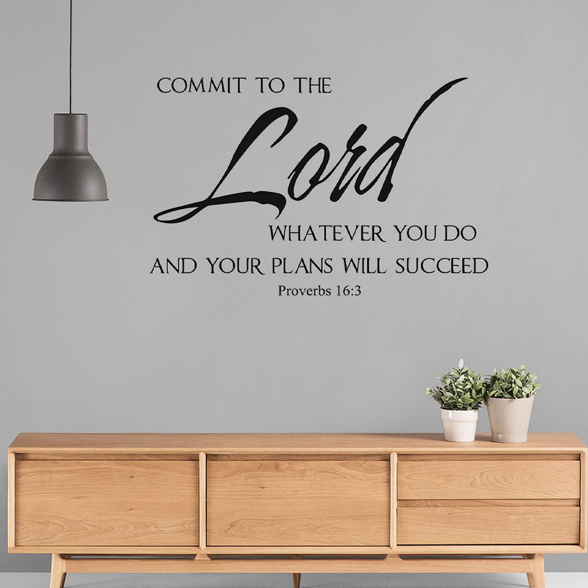 Adhesive Quote Motto Wall Sticker Bedroom Living Room Wall Decal Home Decoration