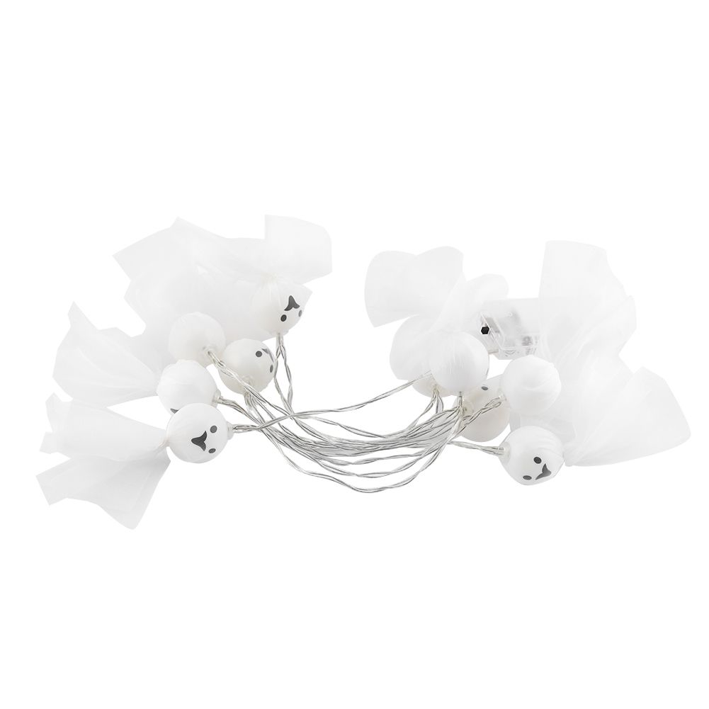 1.5M 10 LED Ghost Elf Grimace Fairy Lights String Halloween Party Props Decorations