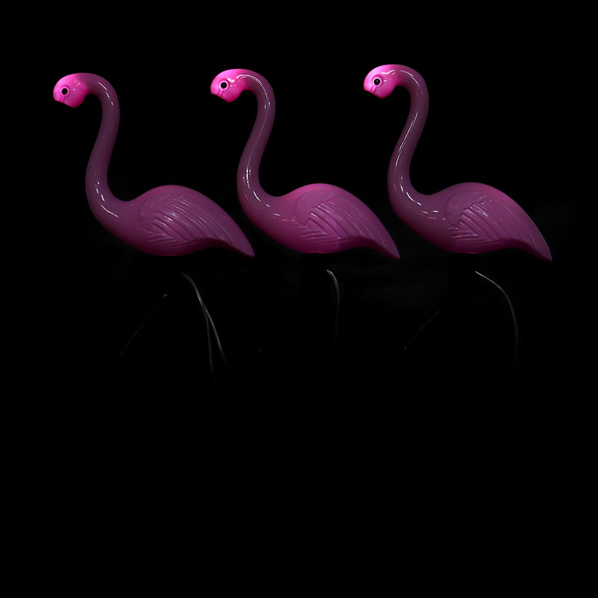 3 In 1 LED Flamingo Solar Power Light for Outdoor Waterproof Yard Garden Lawn Lamp