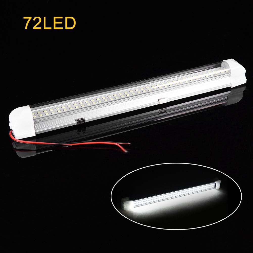 72LED Lamp Tube Auto Repair Carriage Fluorescent Light Low Voltage 12V-85V