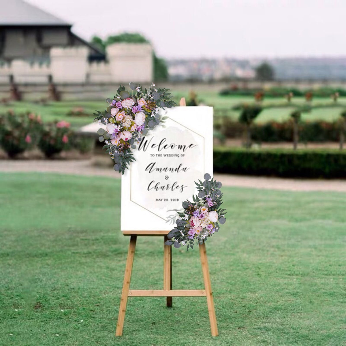 Artificial Wedding Arch Flowers Fake Faux Arch Flowers Decoration