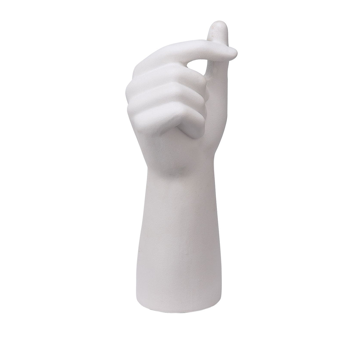 Table Vase White Color 10cm Long Ceramic Vases Decorative