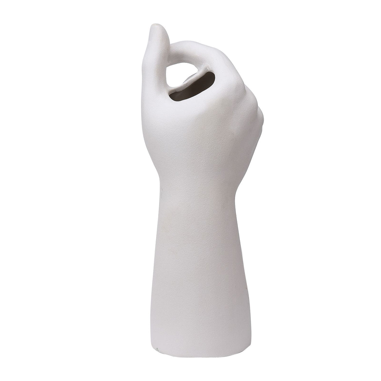 Table Vase White Color 10cm Long Ceramic Vases Decorative