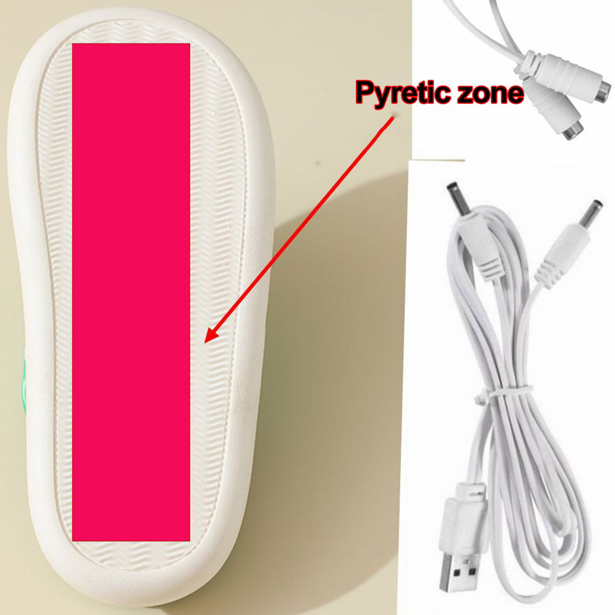 Constant Temperature 50 Degrees USB Heated Slippers