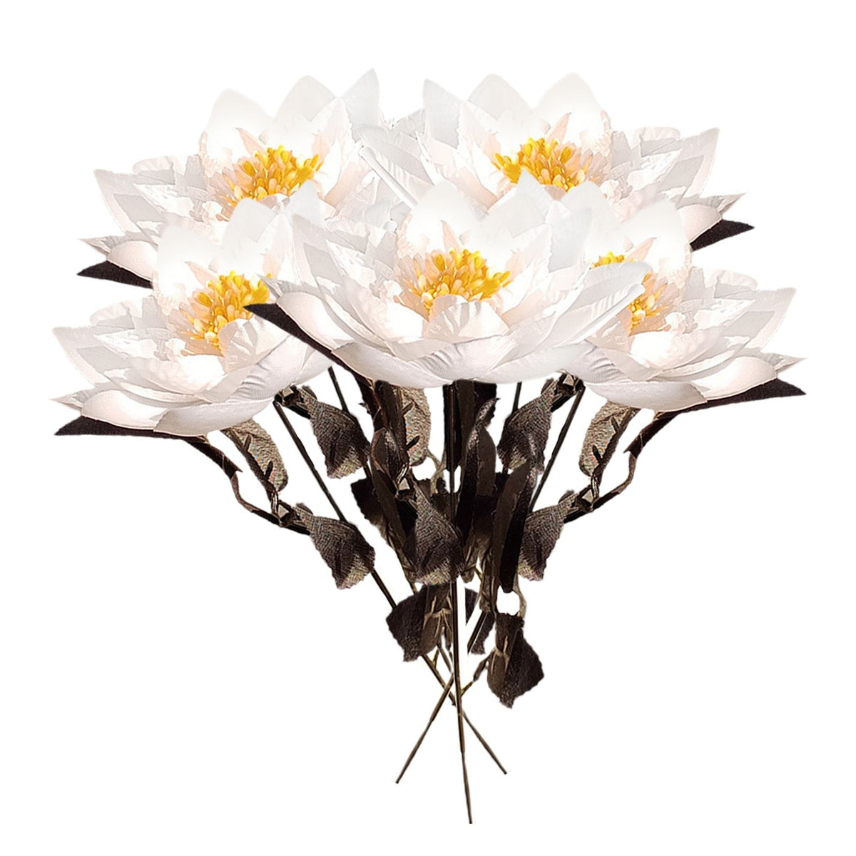 Artificial Lotus Fake Flower Bedroom Decoration Multifunctional Weddings Flower Decoration