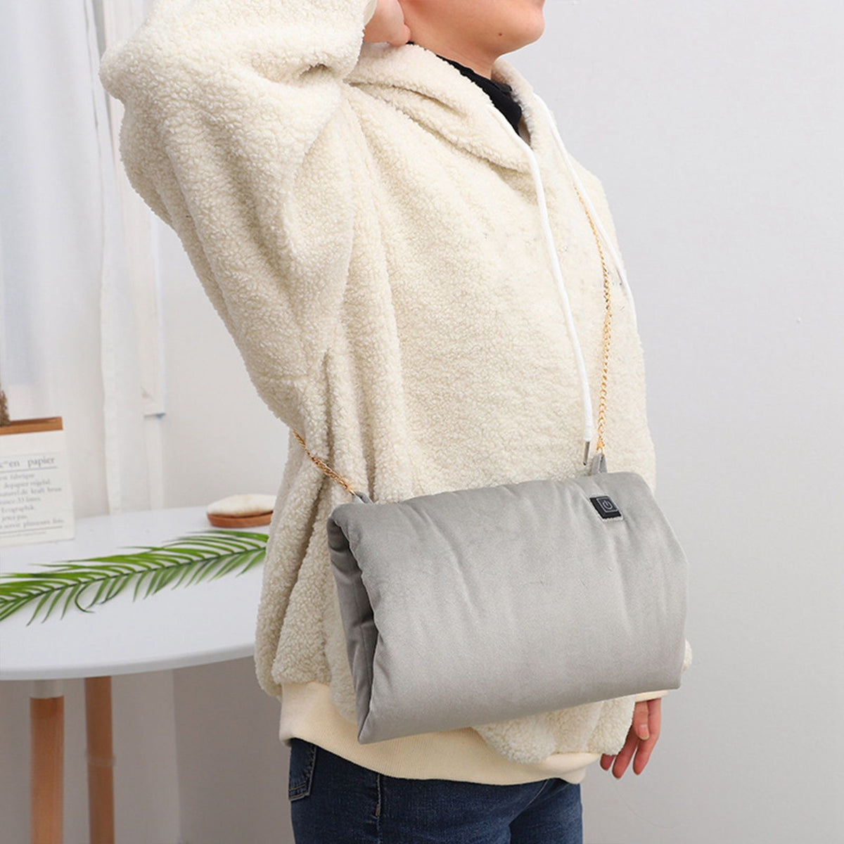 USB Charging Hand Warmer Three Temperature Control Electric Blanket Portable Heating Cushion Hand Warmer