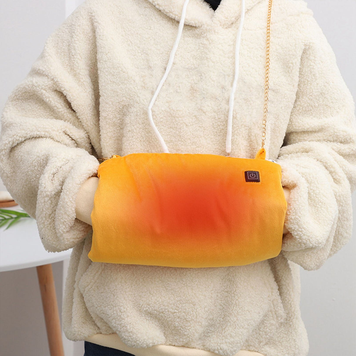USB Charging Hand Warmer Three Temperature Control Electric Blanket Portable Heating Cushion Hand Warmer