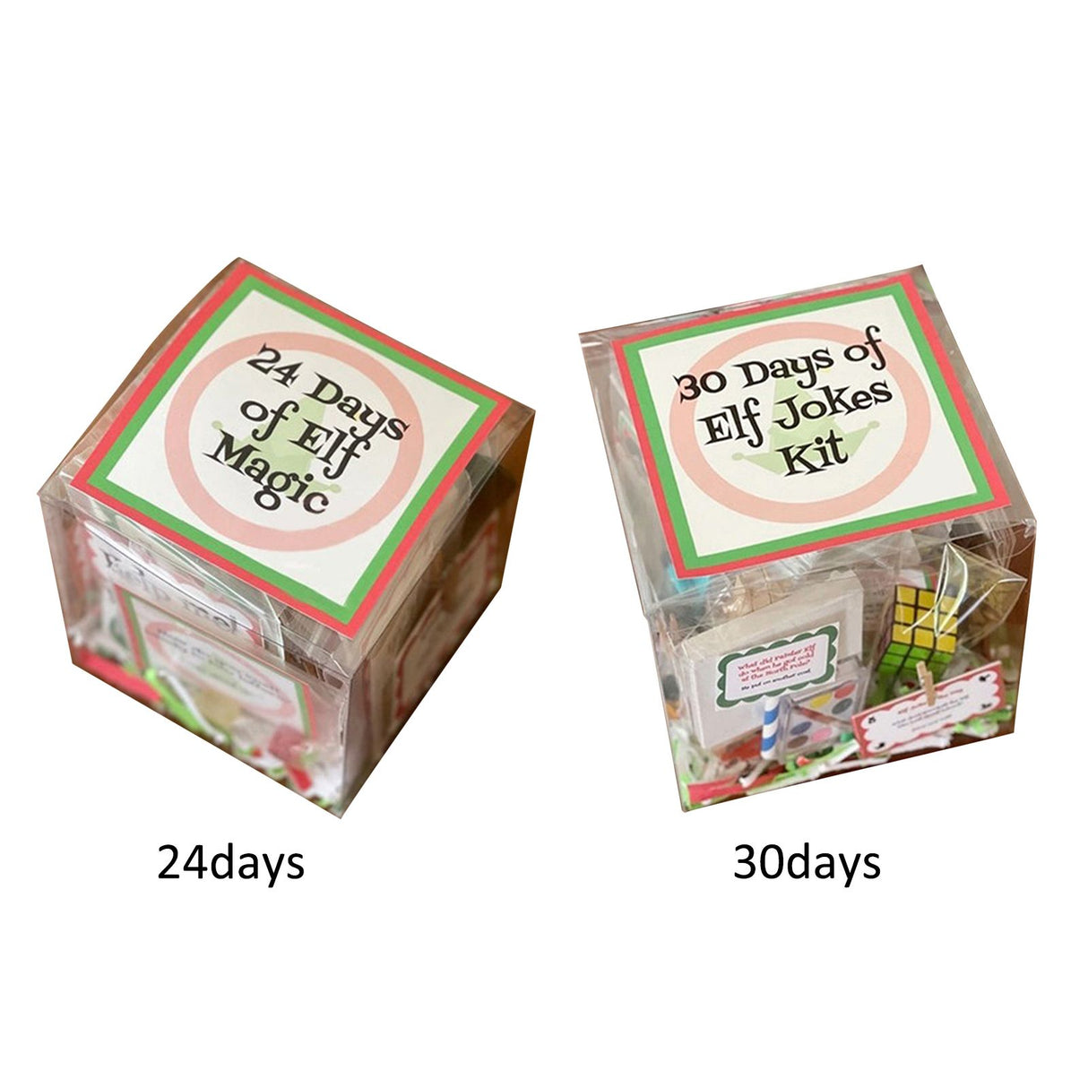 Christmas Advent Elf Gift Set Christmas Gift Set