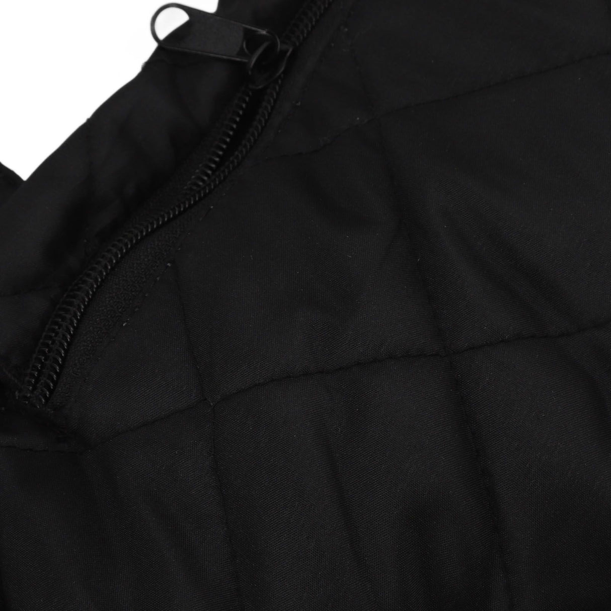 Electric Hand Warming Muff Temperature Controllable Waterproof Quilted Cotton Heated Hand Pouch for Winter Black