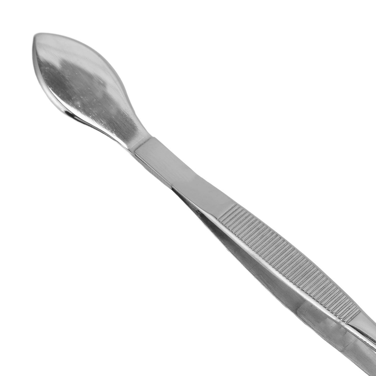 Bonsai Tweezers Stainless Steel Straight Serrated Tips Potted Plant Soil Loosening Spatula
