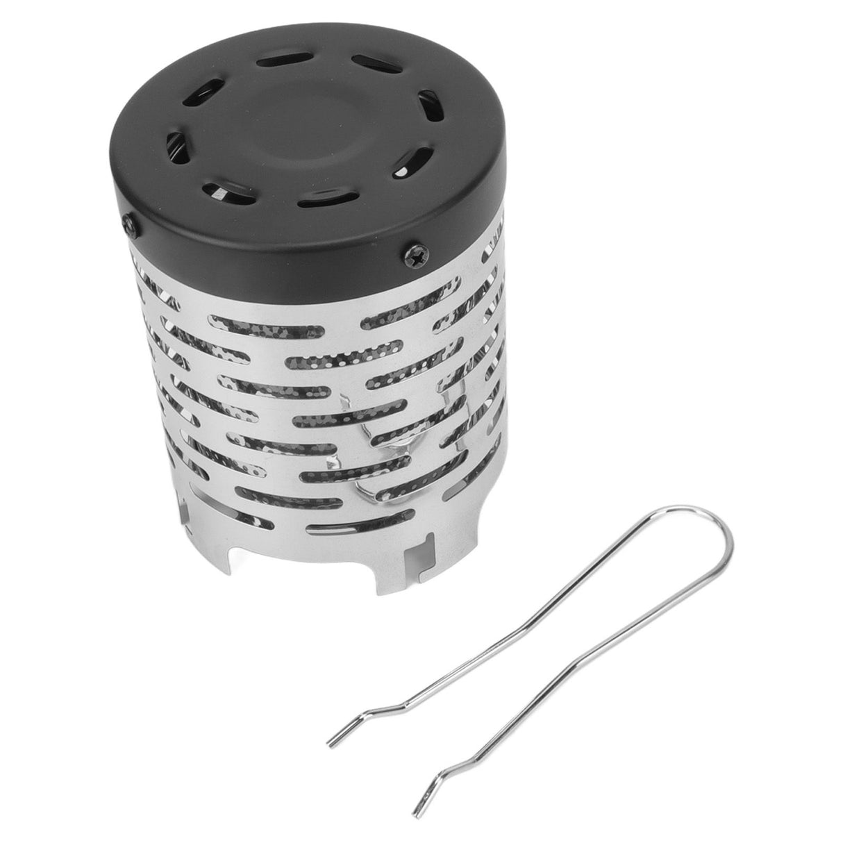 Camping Heating Stove Cover Portable Mini Stainless Steel Outdoor Camping Stove Accessories for Autumn Winter