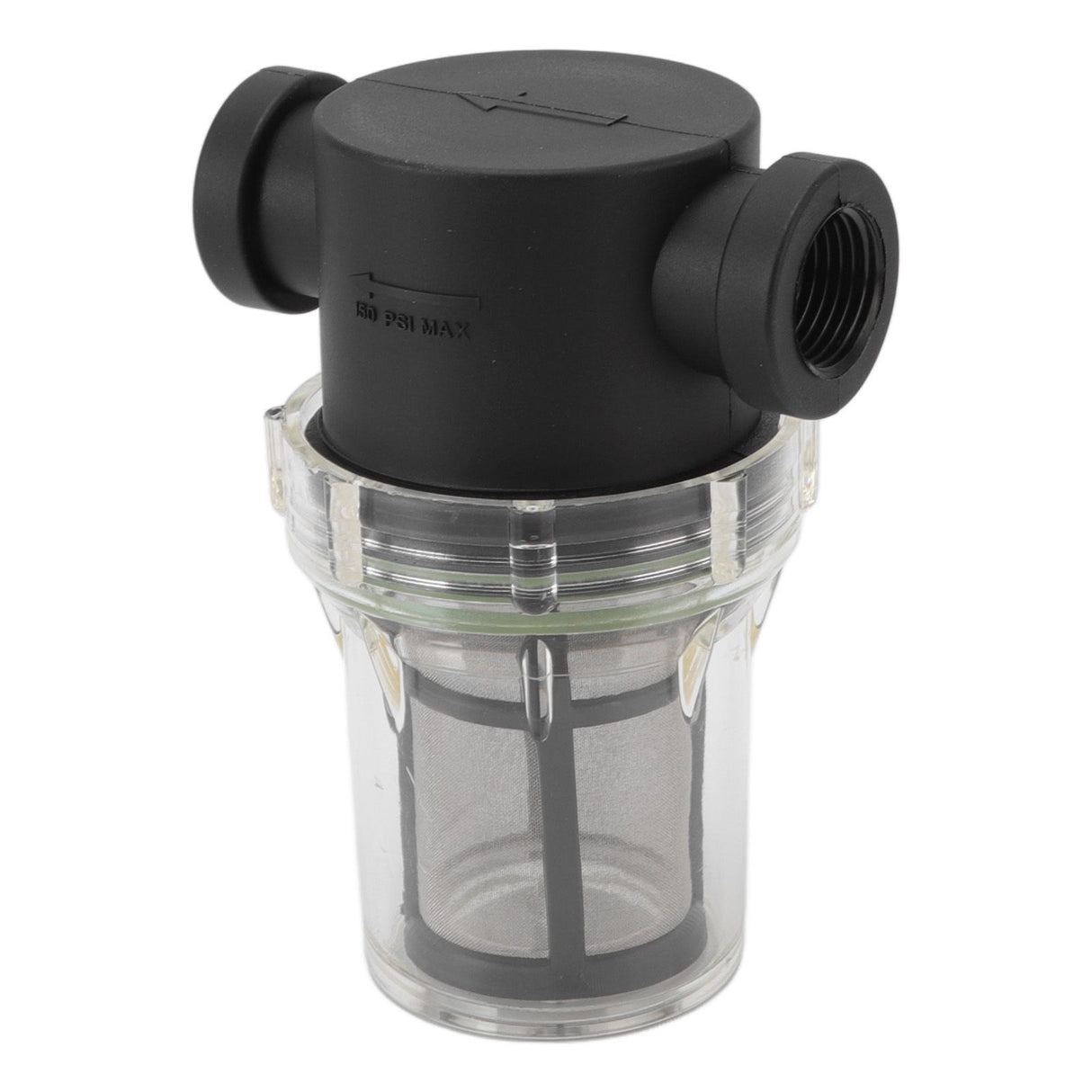 Hose Filter Plastic Sediment Impurity Garden Watering Prefilter For High Pressure Washer G1/2 100 Meshes