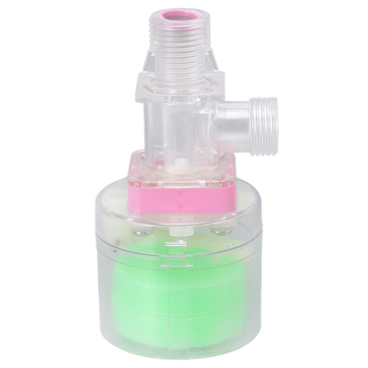 Water Lever Control Valve Transparent Full Automatic Plastic Tower Tank Floating Ball Valve G1/2 Top Water Inlet