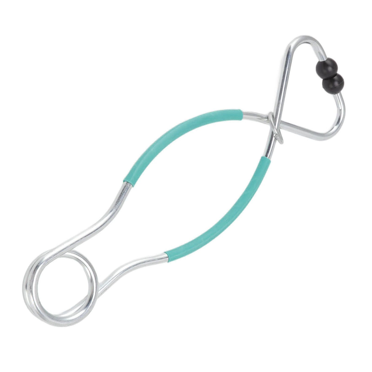 Cattle Bull Cow Nose Pliers Metal Punch Free Strong Traction Cow Pulling Tool for Farm Ranch Veterinary L Green