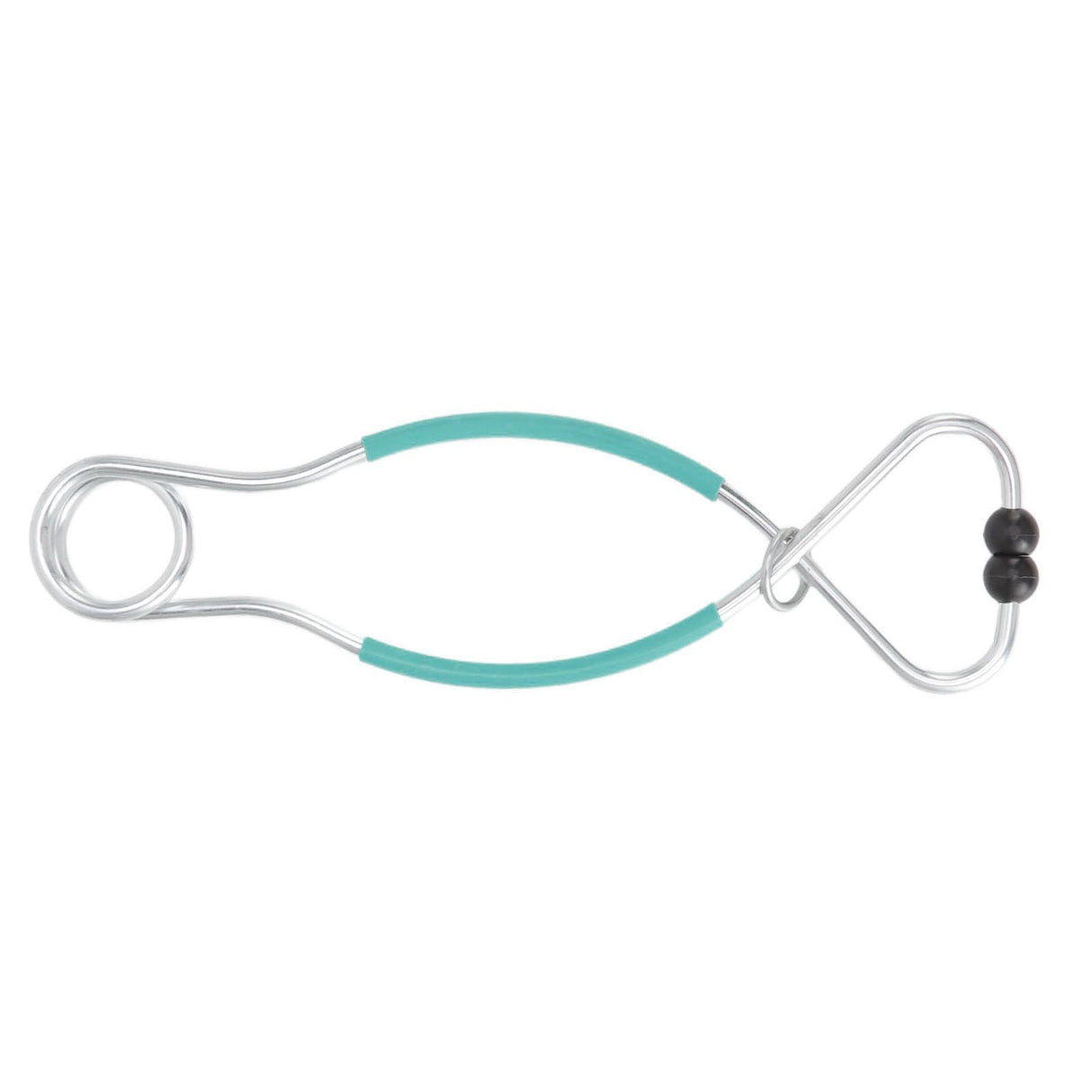 Cattle Bull Cow Nose Pliers Metal Punch Free Strong Traction Cow Pulling Tool for Farm Ranch Veterinary L Green
