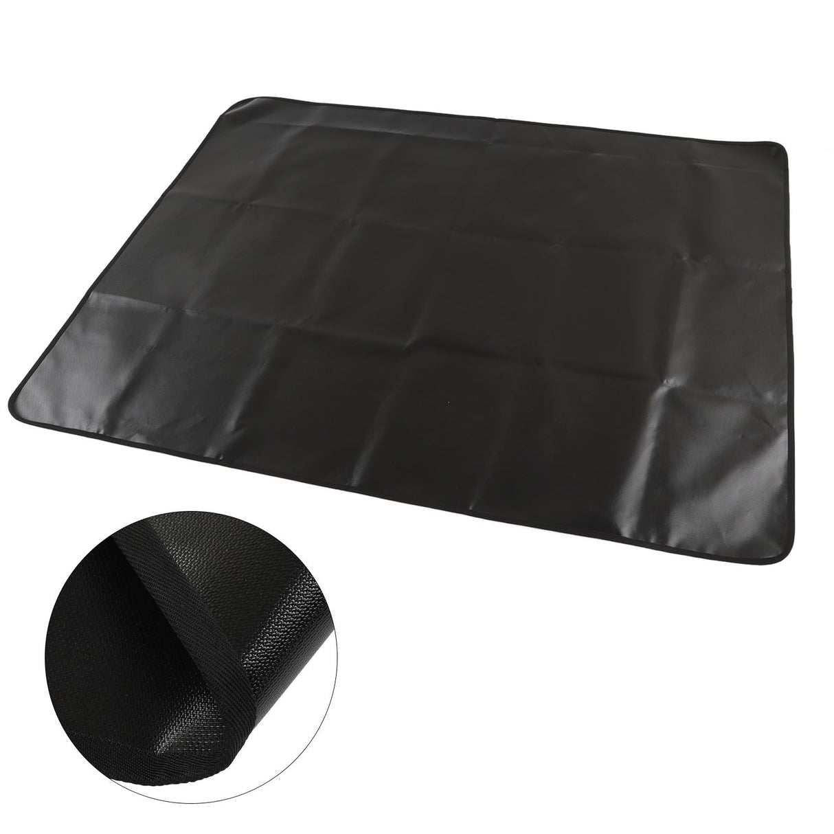 Grill Mats Double Sided Silicone Fireproof Reusable Foldable BBQ Pads for Outdoor Camping Garden Yard Picnic 152x122CM Rectangle