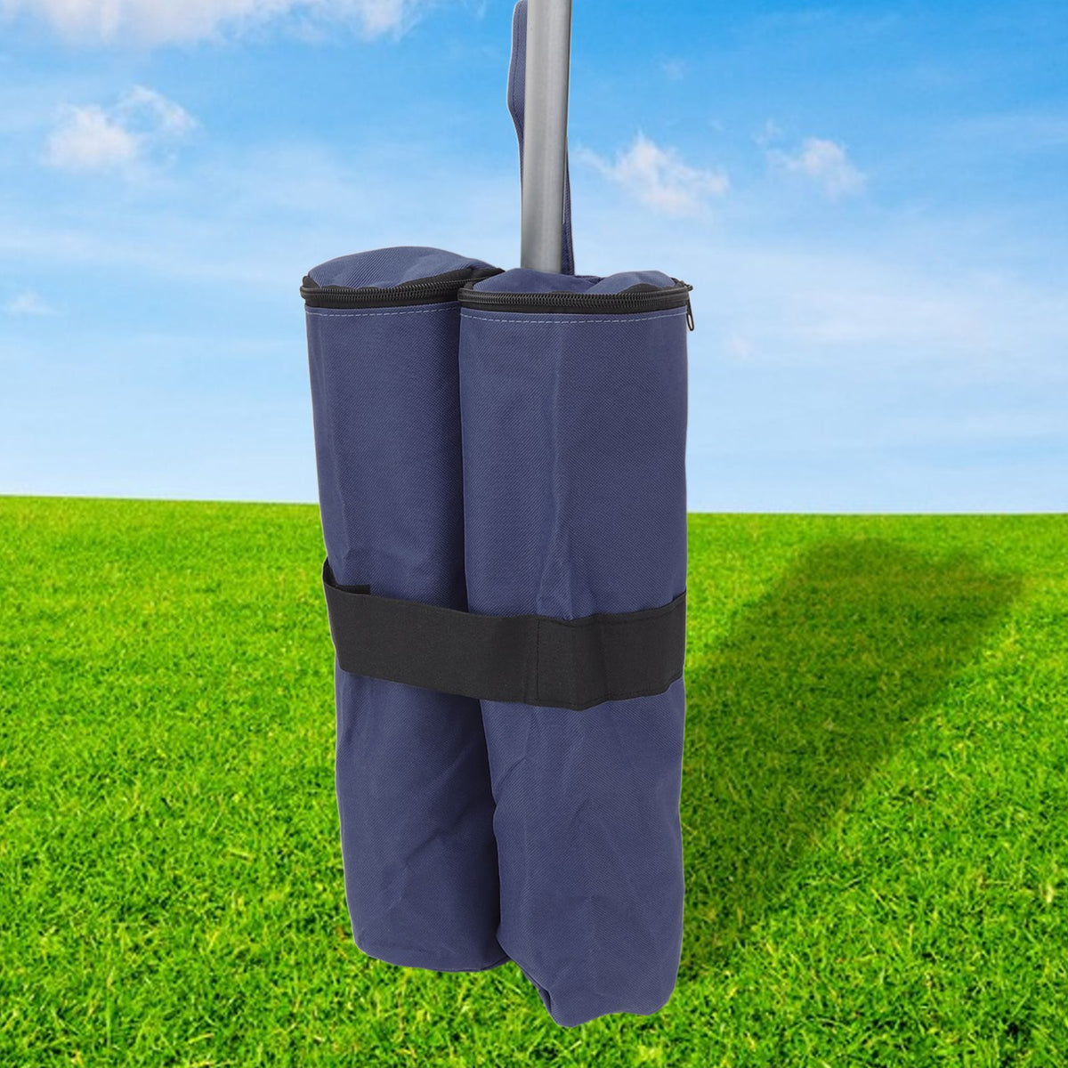 Extra Large Weights Sand Bags Heavy Duty for Pop Up Canopy Windproof Outdoor Sunshade Tent Bags Dark Blue