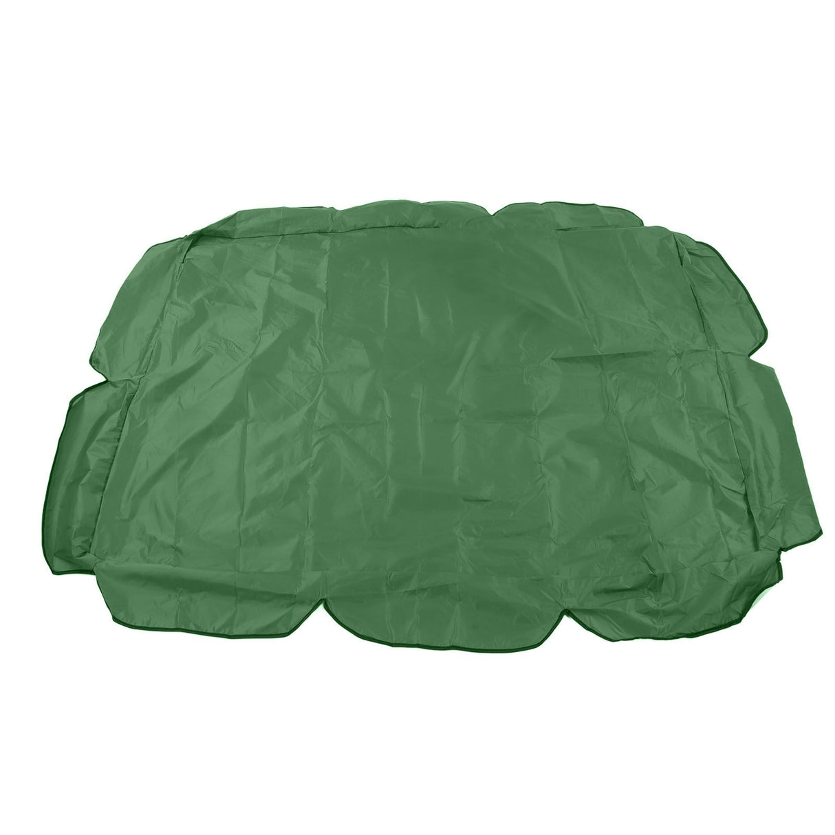 Swing Canopy 210D Silver Coated Oxford Waterproof UV Proof for Outdoor Patio Yard Chair 142x120x18cm Dark Green