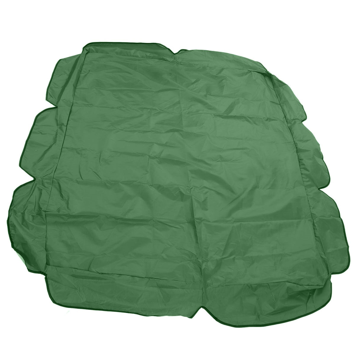 Swing Canopy 210D Silver Coated Oxford Waterproof UV Proof for Outdoor Patio Yard Chair 142x120x18cm Dark Green